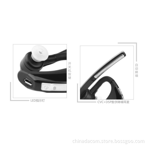 dacom good bass portable and fashion M2 bluetooth headset with microphone